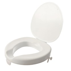 Serenity Raised Toilet Seat - With Lid