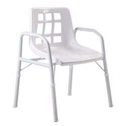 Shower Chair, Wide - Steel