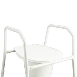 Overtoilet Aid Lid: White, Clip On