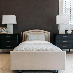 Casero Duo Bed King Single - Belgrave Head & Foot Boards, Oatmeal
