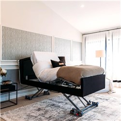 Casero Mode Bed King Single - Belgrave Head & Foot Boards, Slate