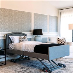 Casero Vogue Bed King Single - Belgrave Head & Foot Boards, Granite