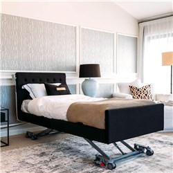 Casero Vogue Bed King Single - Oxford Head & Foot Boards, Slate