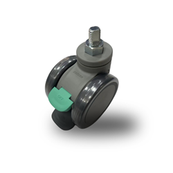 Replacement Eurocare Floorline Bed Directional  Castor For BD5210/BD5220