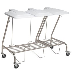 Classic Linen Skip, With Lid - Triple