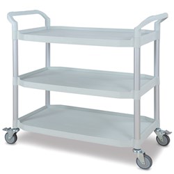 Utility Cart Wide - 3 Shelves
