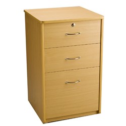 Mobile Bedside Cabinet - Premium Series - Rural Oak