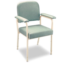 Hunter Chair, 460mm Width - Slate Vinyl