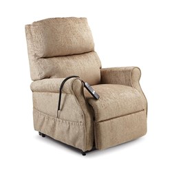 Monarch Chair, Single Motor - Hazelnut Fabric