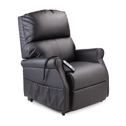 Monarch Chair, Dual Motor - Black Vinyl