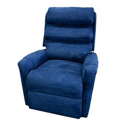Imperial Power Lift Chair, Dual Motor - Blue Fabric