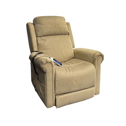 Regal Power Lift Chair - Hazelnut Fabric