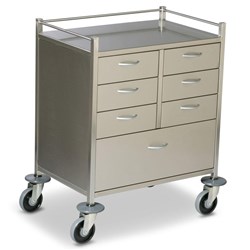 SQ Series Resuscitation Cart - 7 Drawer