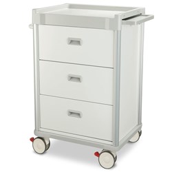 Viva Aluminium Pre Pack Medication Cart - 1085mm
