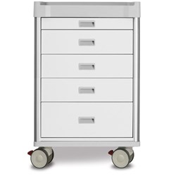 Viva Procedure Cart, White - 1085mm