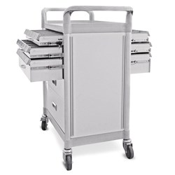 Viva Medication Cart -  Double Sided 5 Drawer