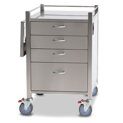 SQ Series Anaesthetic Cart - 4 Drawers