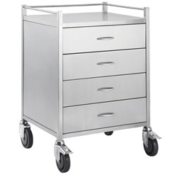 SQ Series 4 Drawer Dressing Trolley - 900 x 490