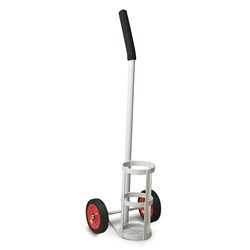 Oxygen Bottle Trolley Stainless Steel