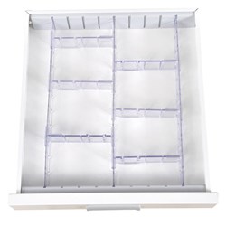 Adjustable Drawer Divider 76mm - Narrow