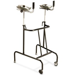Forearm Walker: Ezywalker" 4 Castors Folding" (Fitted)