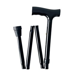 Adjustable Walking Stick, Folding - Medium