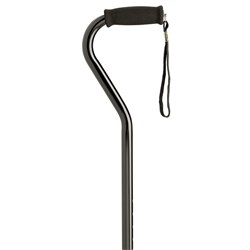 Walking Stick - Swan Neck - Bronze