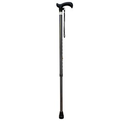 Walking Stick, Adjustable - Black Carbon Stem
