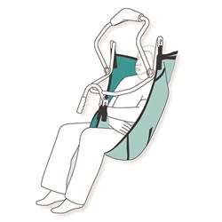 Pivot Sling, Fabric with Standard Keyhole Buckle - Medium