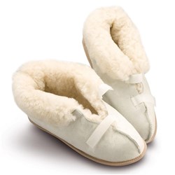 Sheepskin Slippers Closed Toe