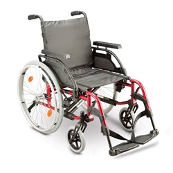 Breezy Basix Wheelchair, Drum Brakes - 52cm
