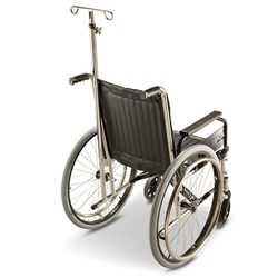 Wheelchair IV Pole
