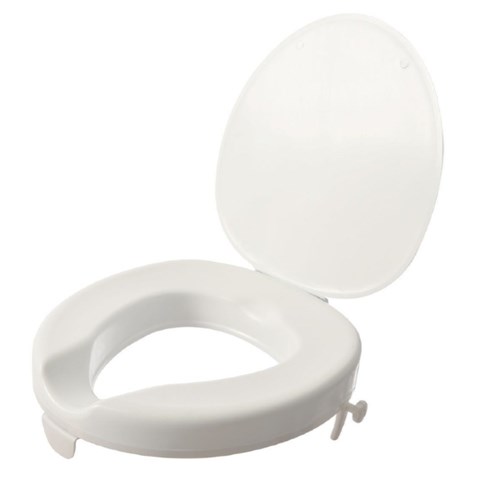 Serenity Raised Toilet Seat - With Lid