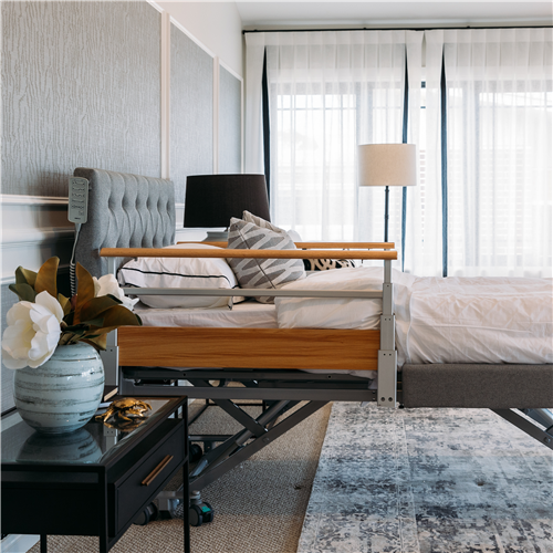 Casero Side Set 4 Telescopic Rails - Floorline Bed, Single Duo, Double Plus