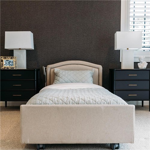 Casero Duo Bed Single - Belgrave Head & Foot Boards - Oatmeal