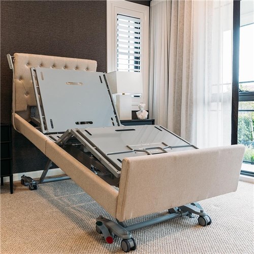 Casero Duo Bed Single - Oxford Head & Foot Boards - Oatmeal