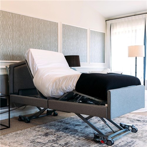 Casero Vogue Bed Single - Belgrave Head & Foot Boards, Granite