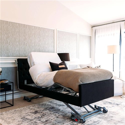 Casero Vogue Bed King Single - Oxford Head & Foot Boards, Slate