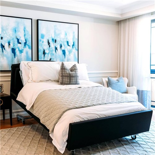 The Plus Bed Queen, with Head and Foot Boards