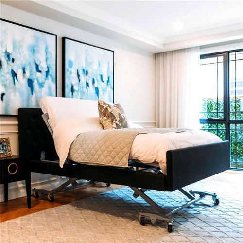 Casero Plus Bed Queen - Oxford Head Board, Standard Foot Board, Slate