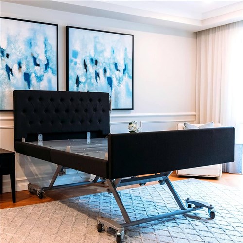 Casero Plus Bed Queen - Oxford Head Board, Standard Foot Board, Slate