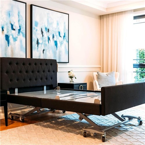 Casero Plus Bed Queen - Oxford Head Board, Standard Foot Board, Slate