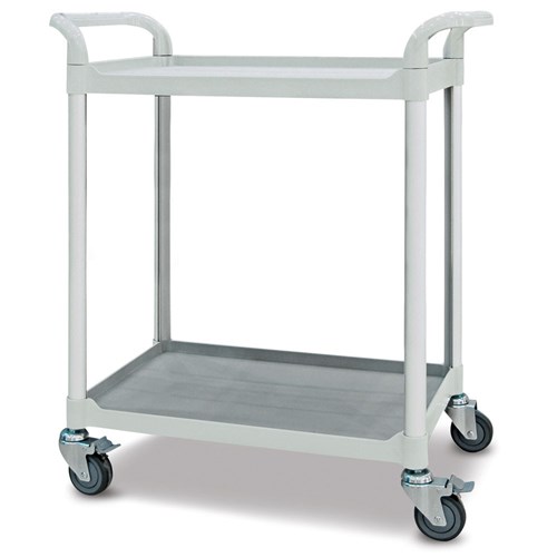 Service Cart - 2 Shelves - With Side Panels