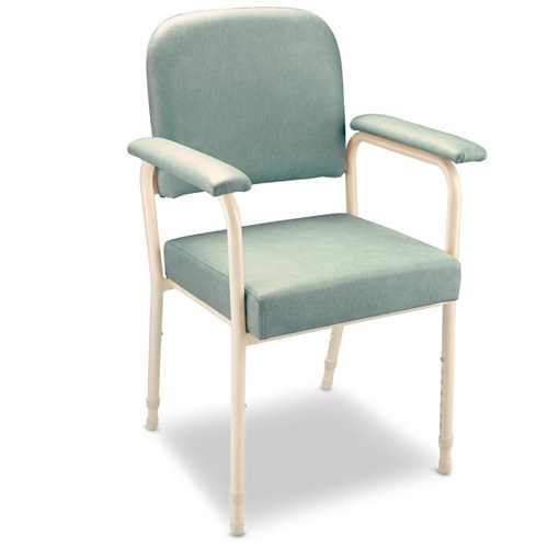 Hunter Chair, 460mm Width - Slate Vinyl