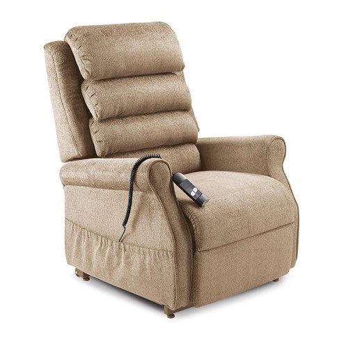 Manor Power Lift Chair - Hazelnut Fabric
