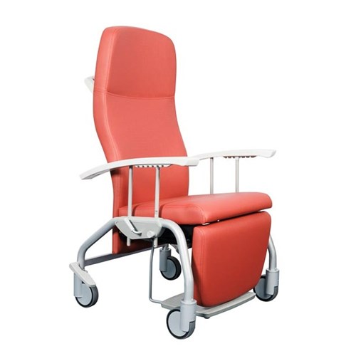 Mauro Ergo-line Relax Chair - Brick Red
