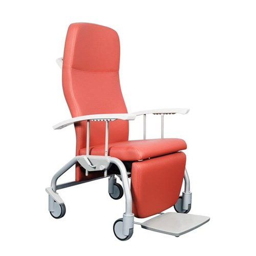 Mauro Ergo-line Relax Chair - Brick Red