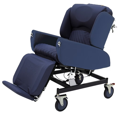 Regency Care Chair - Deluxe Legrest -175mm castors - 180kg SWL