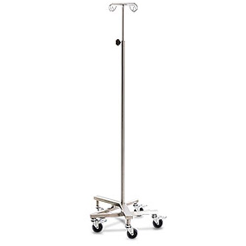 SQ Series Stainless Steel IV Pole, Stackable