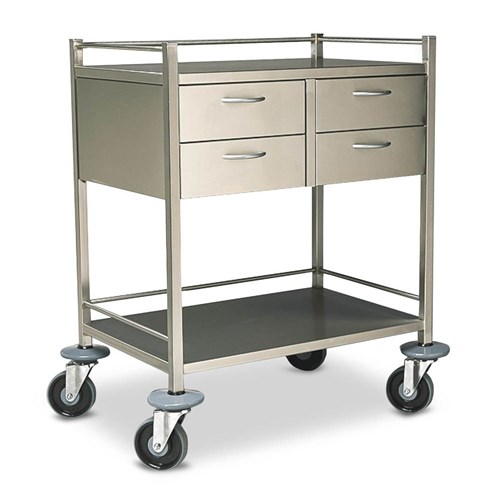 SQ Series Resuscitation Cart - 4 Drawer